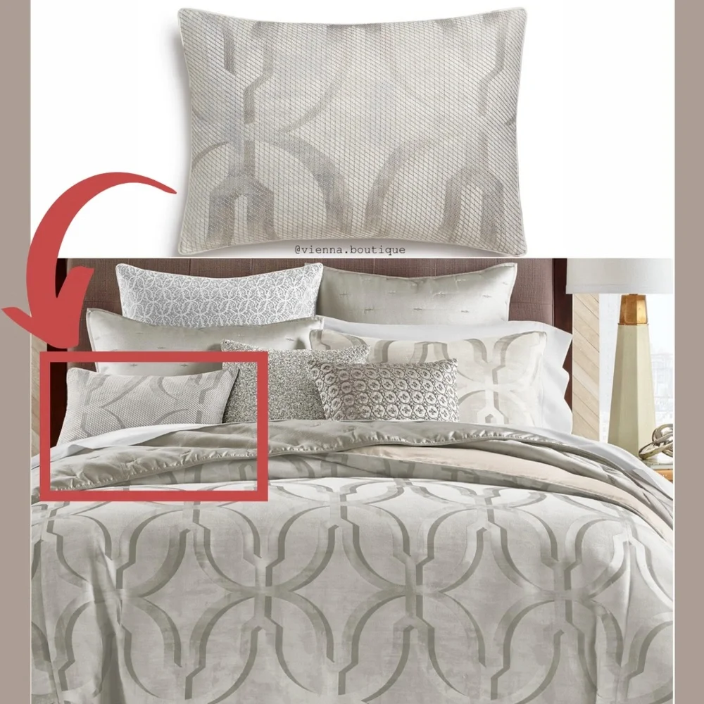 NWT Hotel Collection Primativa Decorative Pillow‎